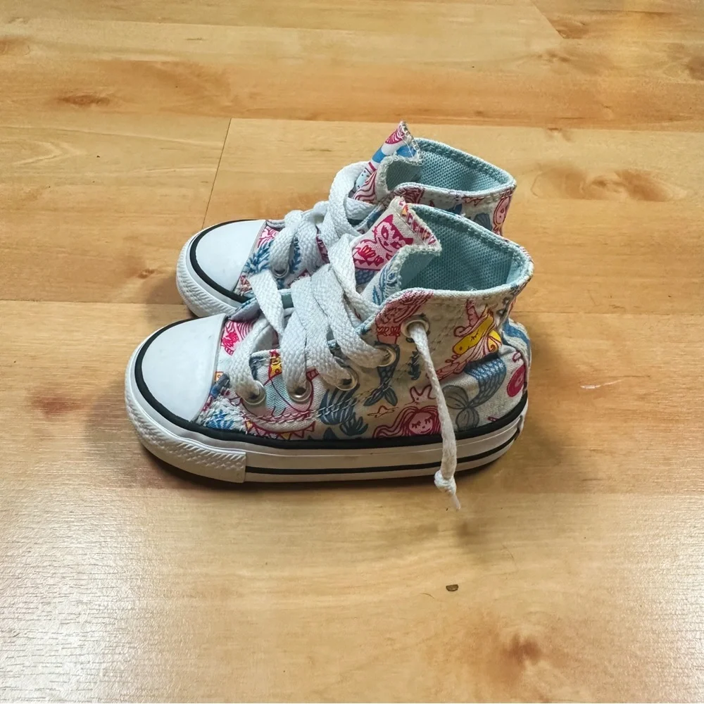 Converse Chuck Taylor All Star Ocean Graphic High Top Sneakers Size Toddler 5